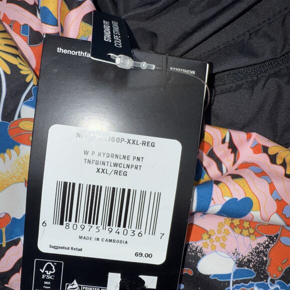 NWT$69 The North Face Women Printed Hydrenaline 2000 Woven Jogger Pants Size 2XL - Picture 7 of 8